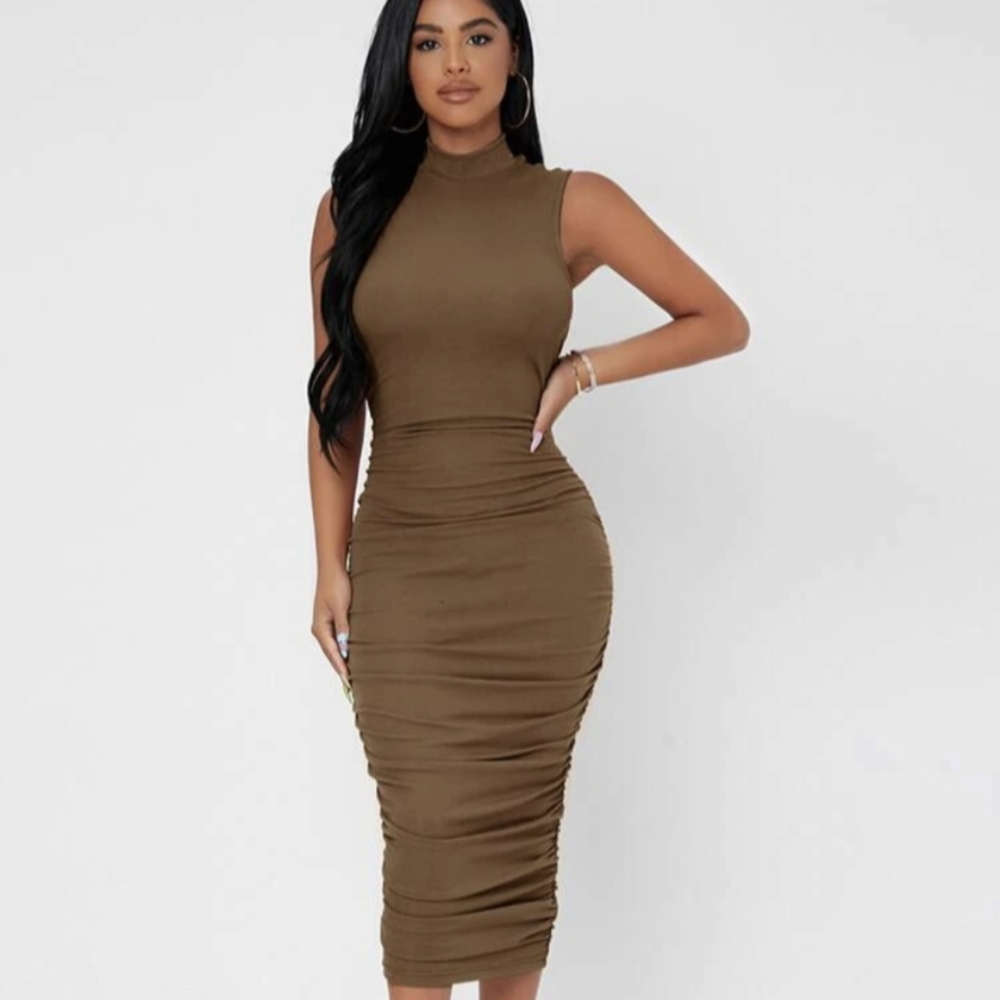 Ruched bodycon Dress